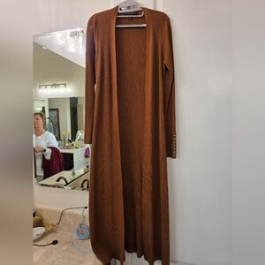 White House Black Market Women's Size L Sweater Duster